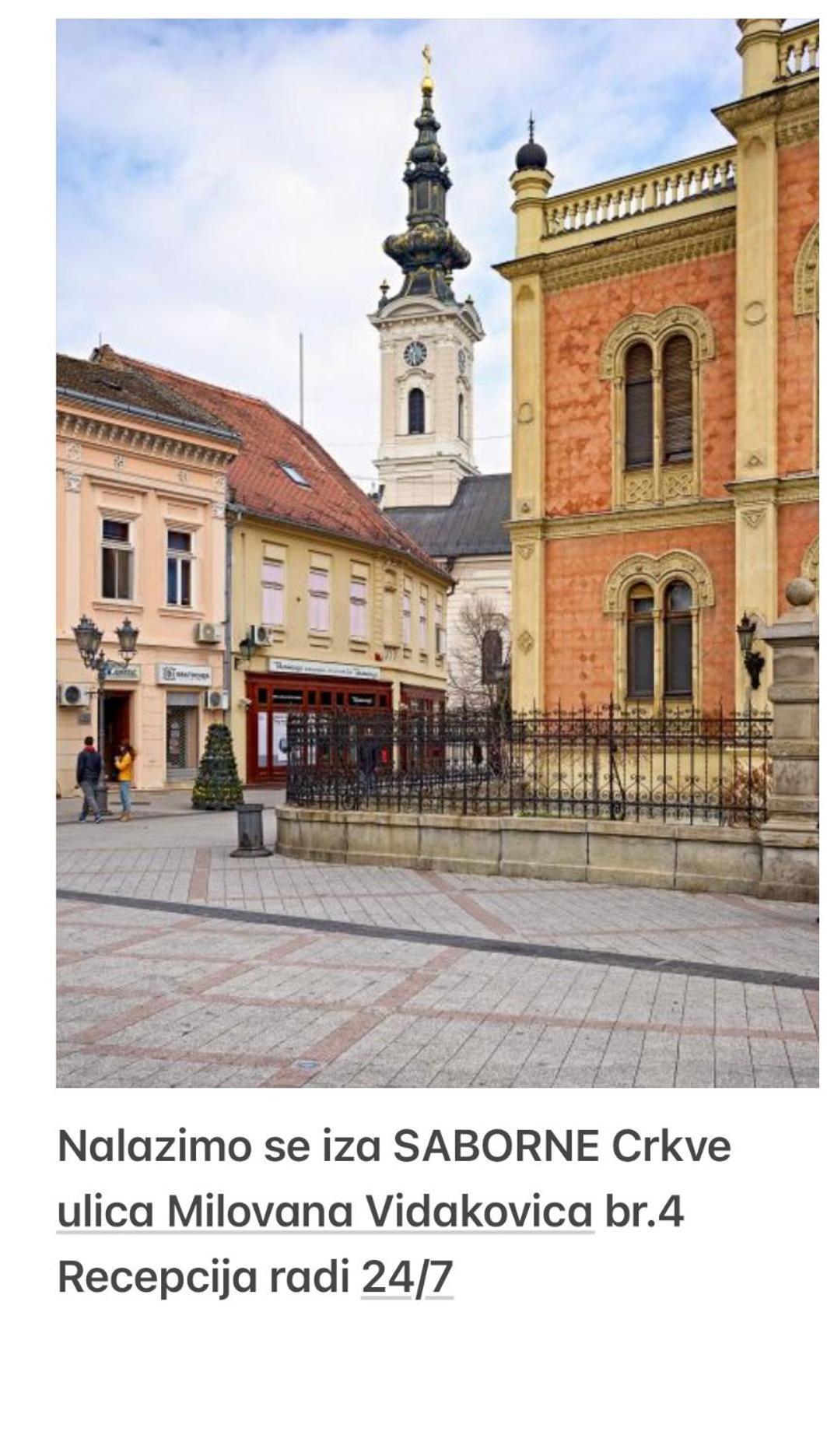 Sobe Sa Sopstvenim Kupatilom Private Rooms Bathroom In Center Novi Sad Exterior photo